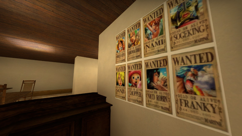Illustration for article titled Counter-StrikeĀ Map Based On One Piece Actually Kinda Works